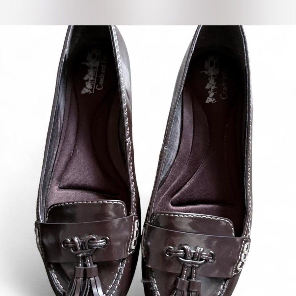 Coach & Four Women's Dark Brown Tassel Loafers